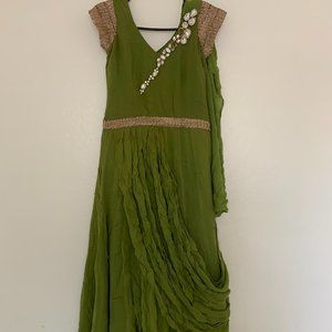 Tailormade Indian Pakistani Traditional Festival Diwali party Ramadan dress Gown